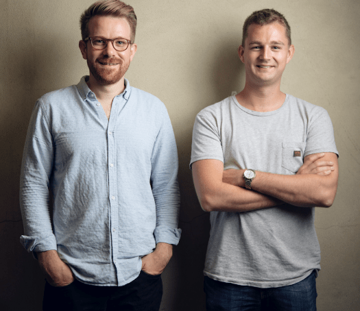 Samuel O’Connor and Adam Goodall co-founders of Coconut Flextable